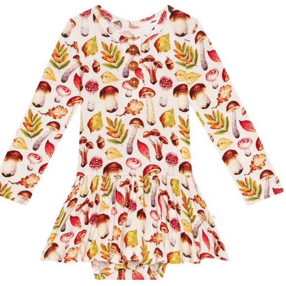 Posh Peanut Alba long sleeve Skirted bodysuit NWT limited edition‼️ - Picture 2 of 2